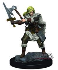Dungeons & Dragons Fantasy Miniatures: Icons of the Realms Premium Figures Human Female Barbarian